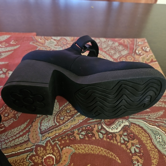 Vintage 90s Y2k WANTED platform MaryJane Chunky Shoes 8 - Picture 4 of 8